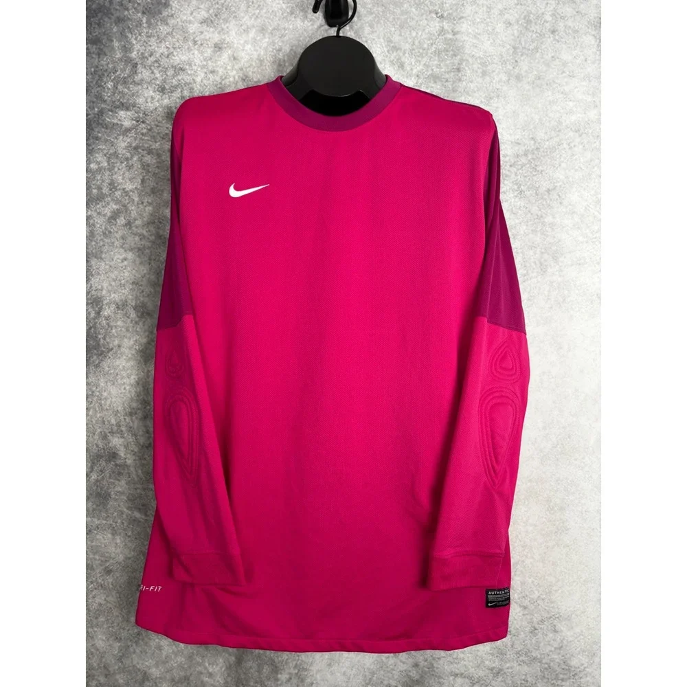 Nike Club Goalie II Soccer Goalkeeper Jersey Padded Long Sleeve 520600-602 2XL